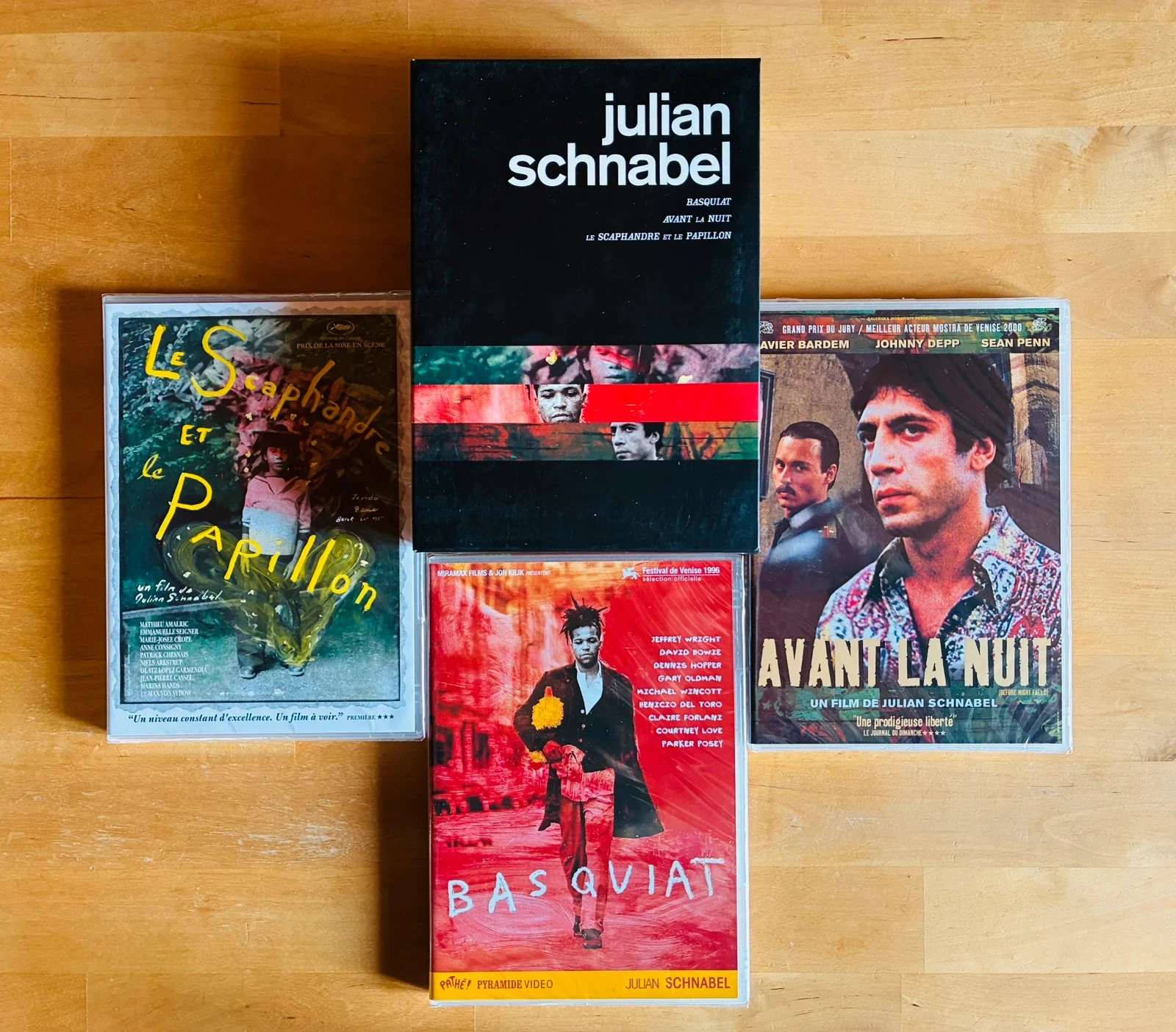 Coffret 3 cult DVD's van Julian Schnabel. – photo 3